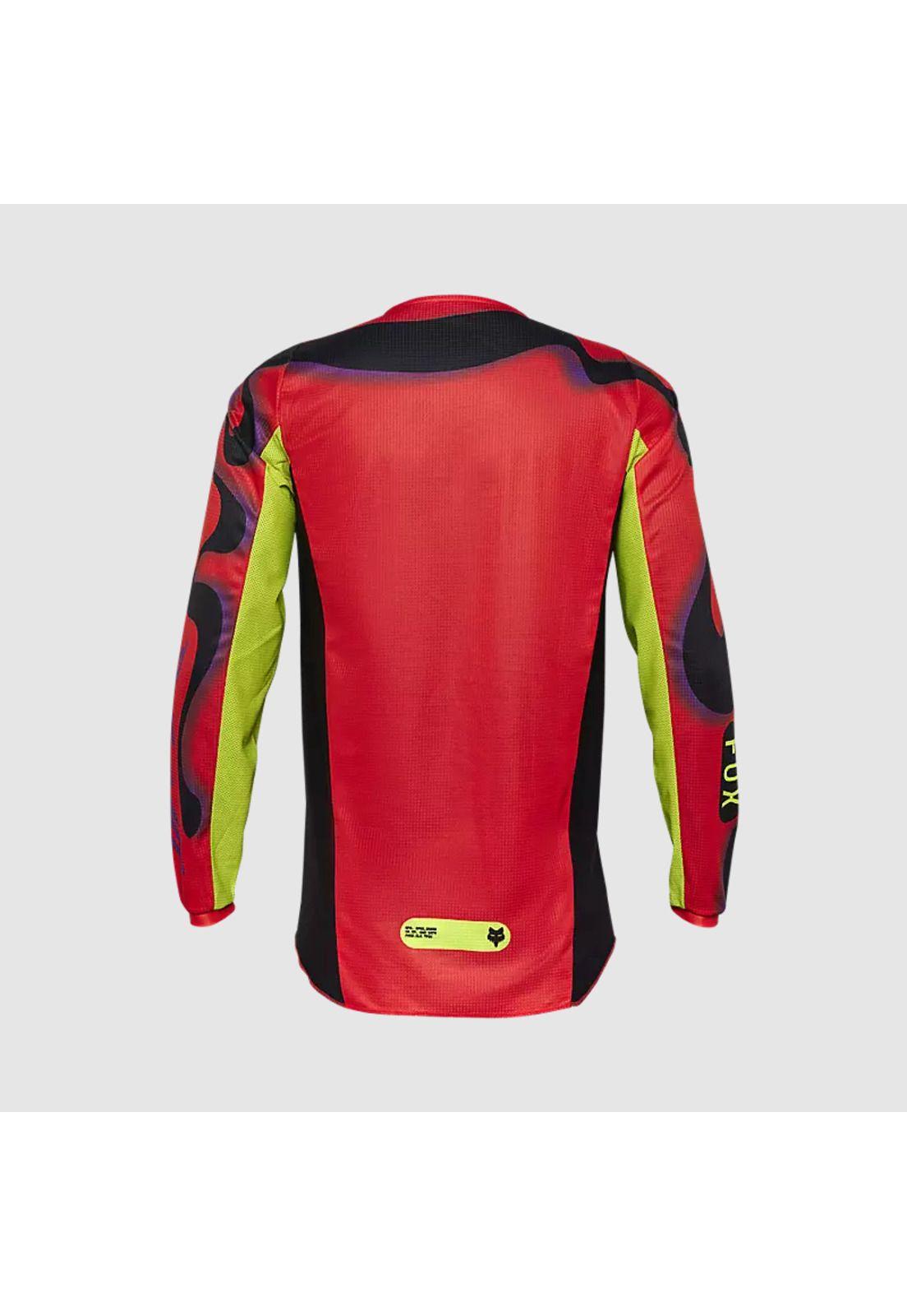 Polera Moto 180 Emotion Rojo Fox-1