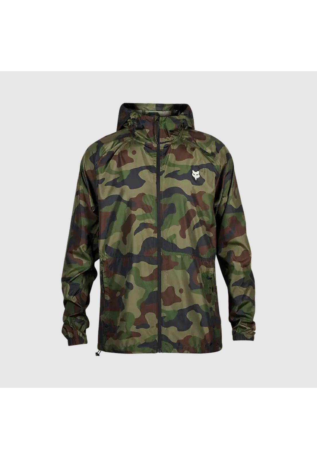 Chaqueta Lifestyle Cortavientos Fox Head Camo Verde Fox-0