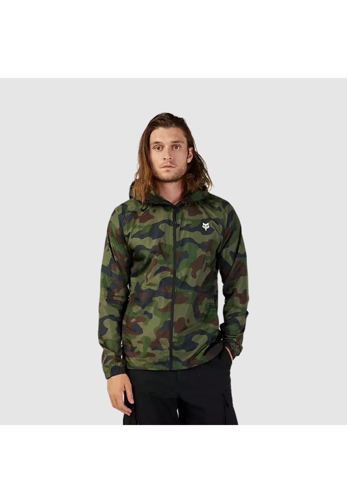 Chaqueta Lifestyle Cortavientos Fox Head Camo Verde Fox-1