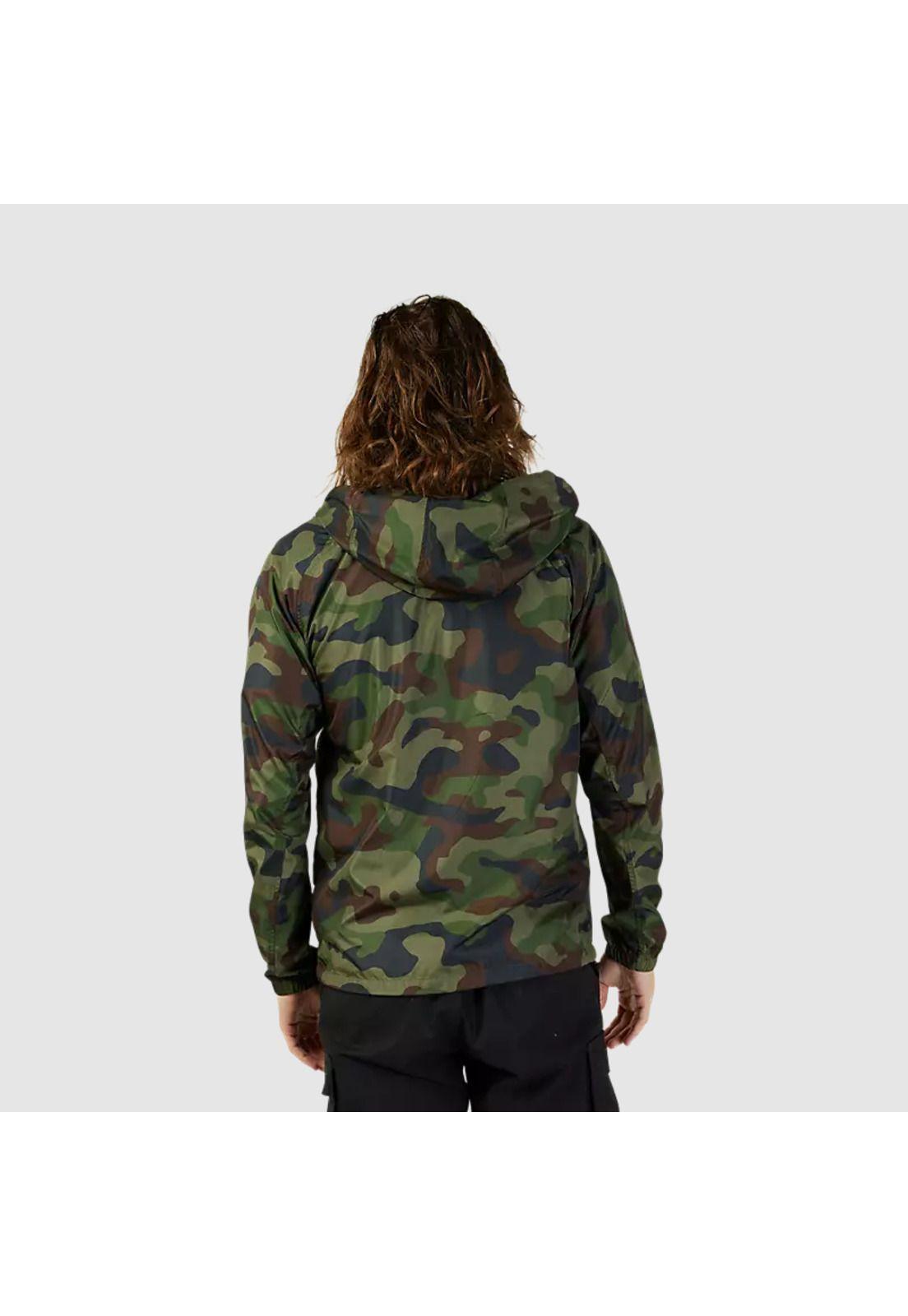 Chaqueta Lifestyle Cortavientos Fox Head Camo Verde Fox-2