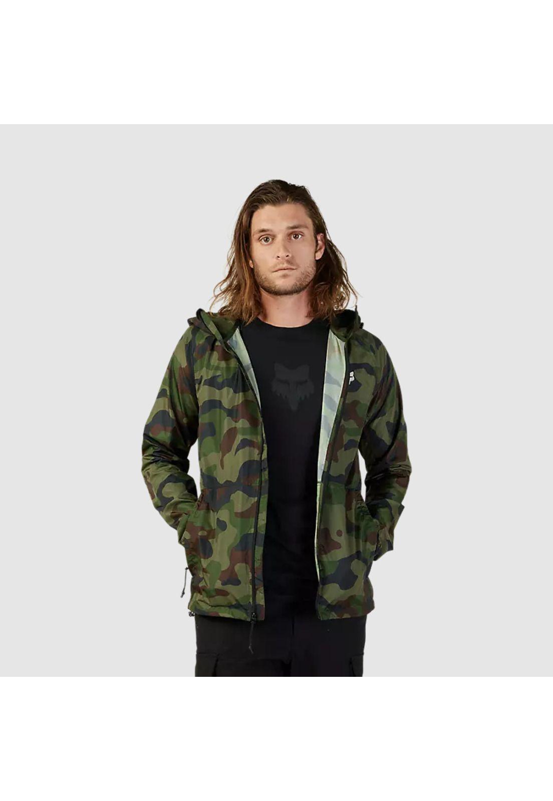 Chaqueta Lifestyle Cortavientos Fox Head Camo Verde Fox-3