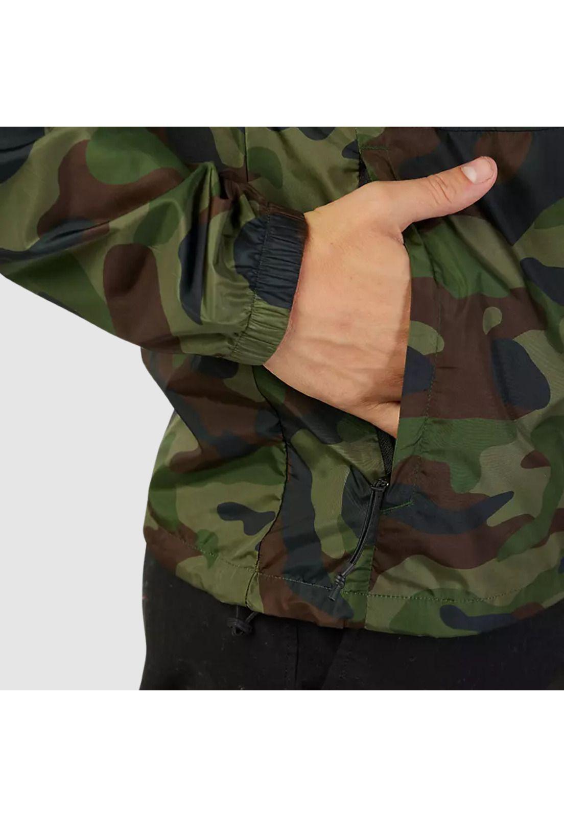 Chaqueta Lifestyle Cortavientos Fox Head Camo Verde Fox-5