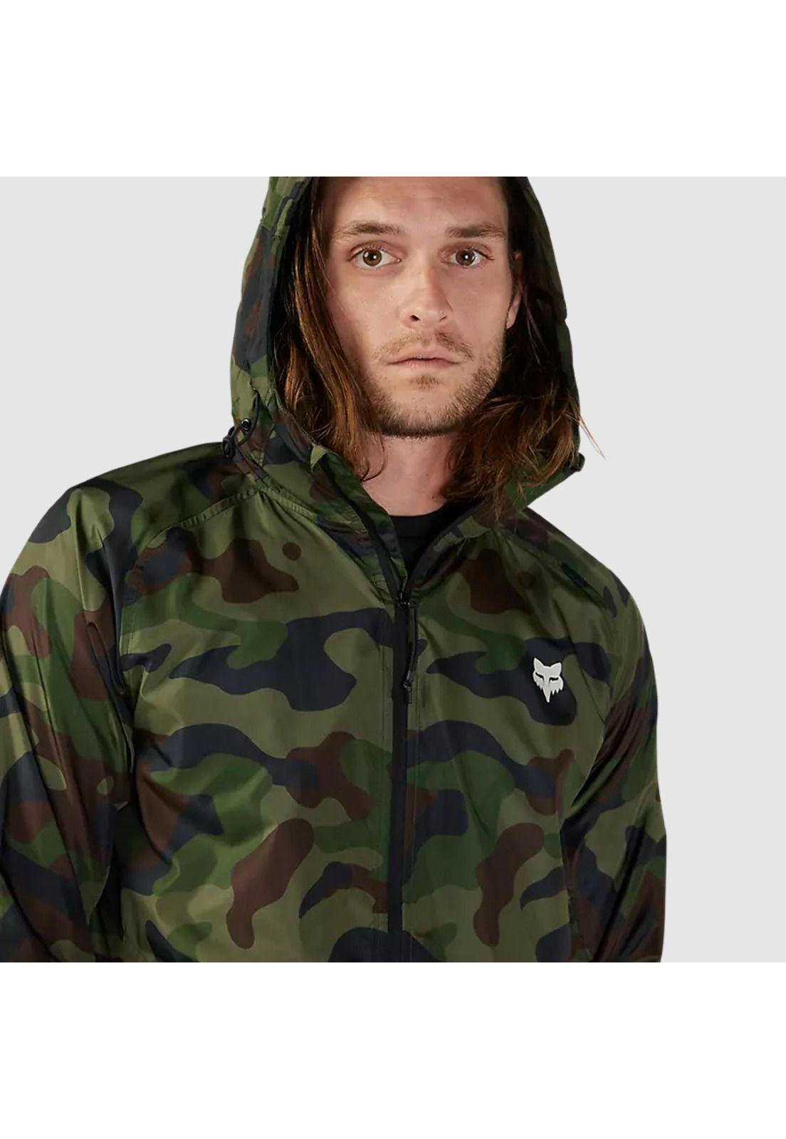 Chaqueta Lifestyle Cortavientos Fox Head Camo Verde Fox-8