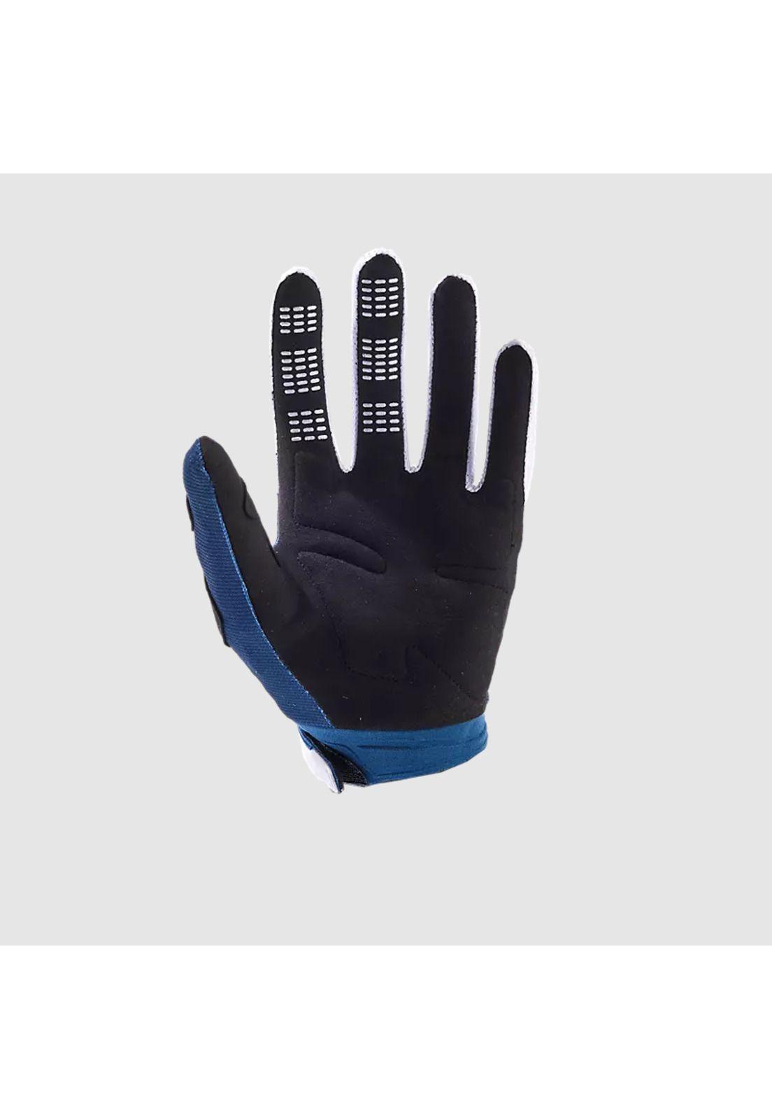 Guantes Moto 180 Flora Azul Fox-1