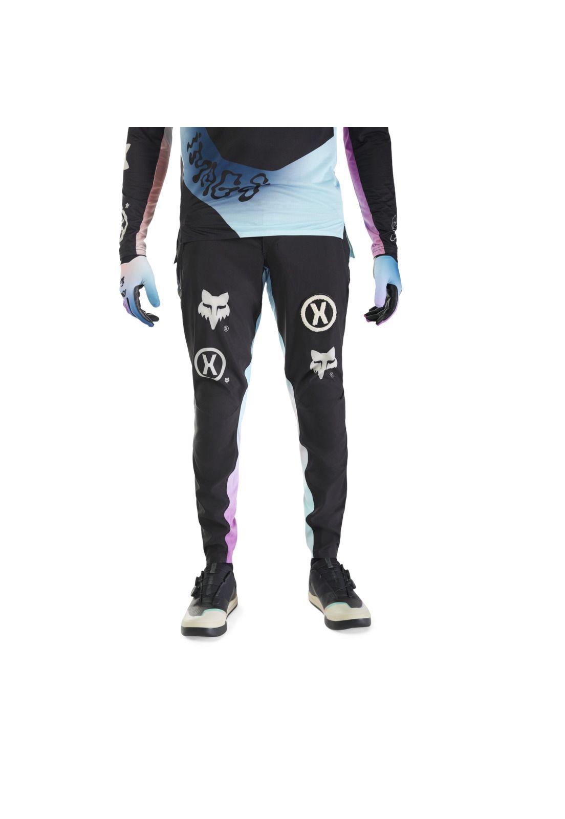 Pantalon Bicicleta Flexair Hello Future Negro Fox-2
