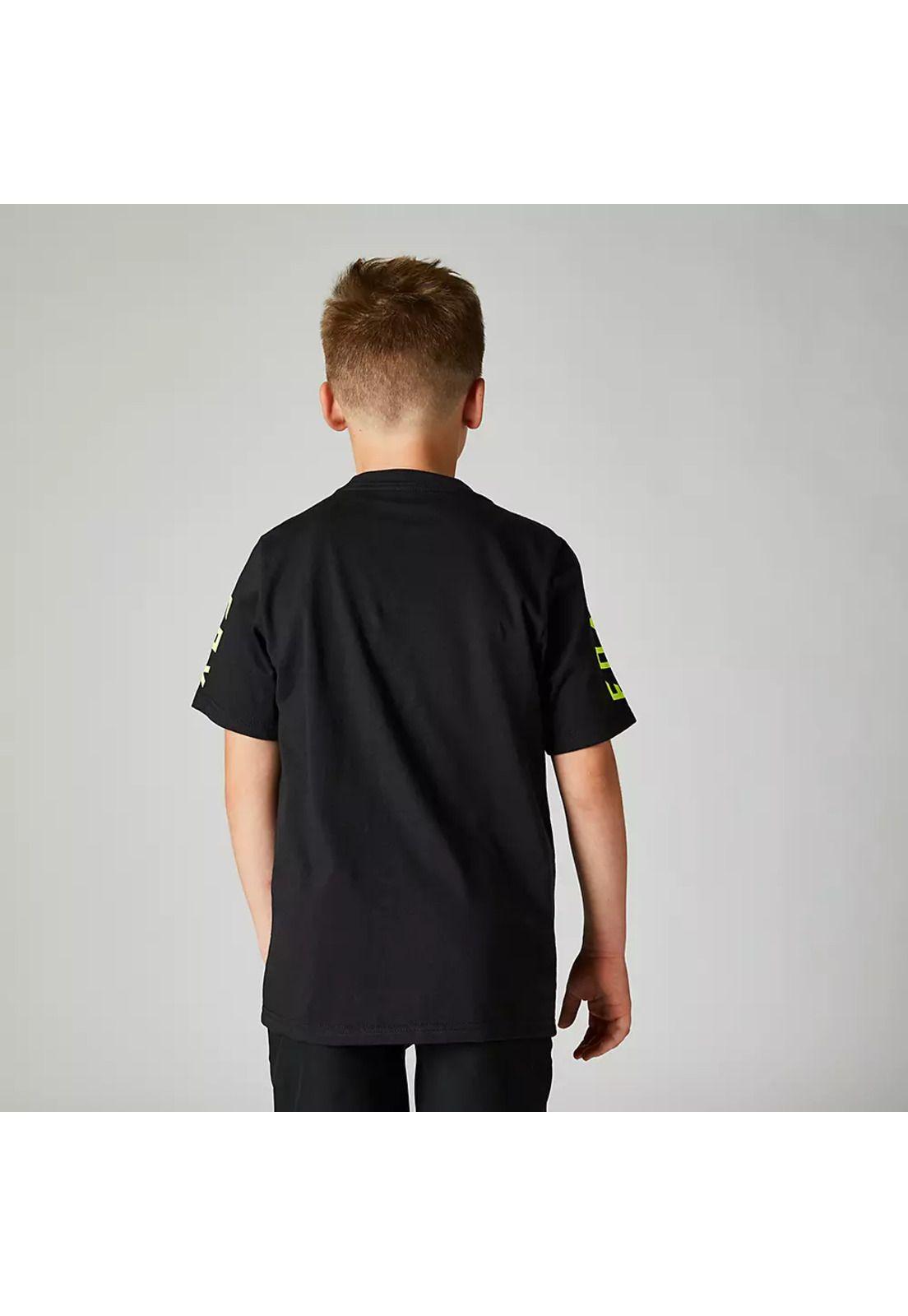 Polera Lifestyle Niño RKANE Negro Fox-1