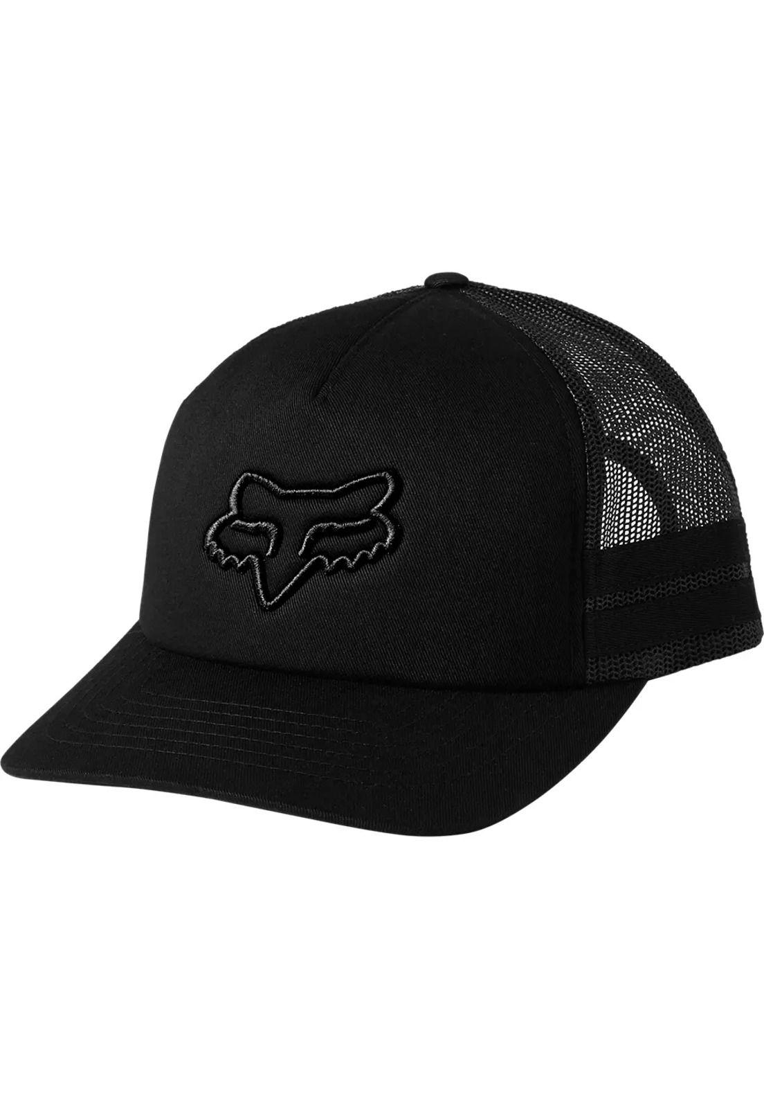 Gorro Jockey Boundary Trucker Negro Fox-0
