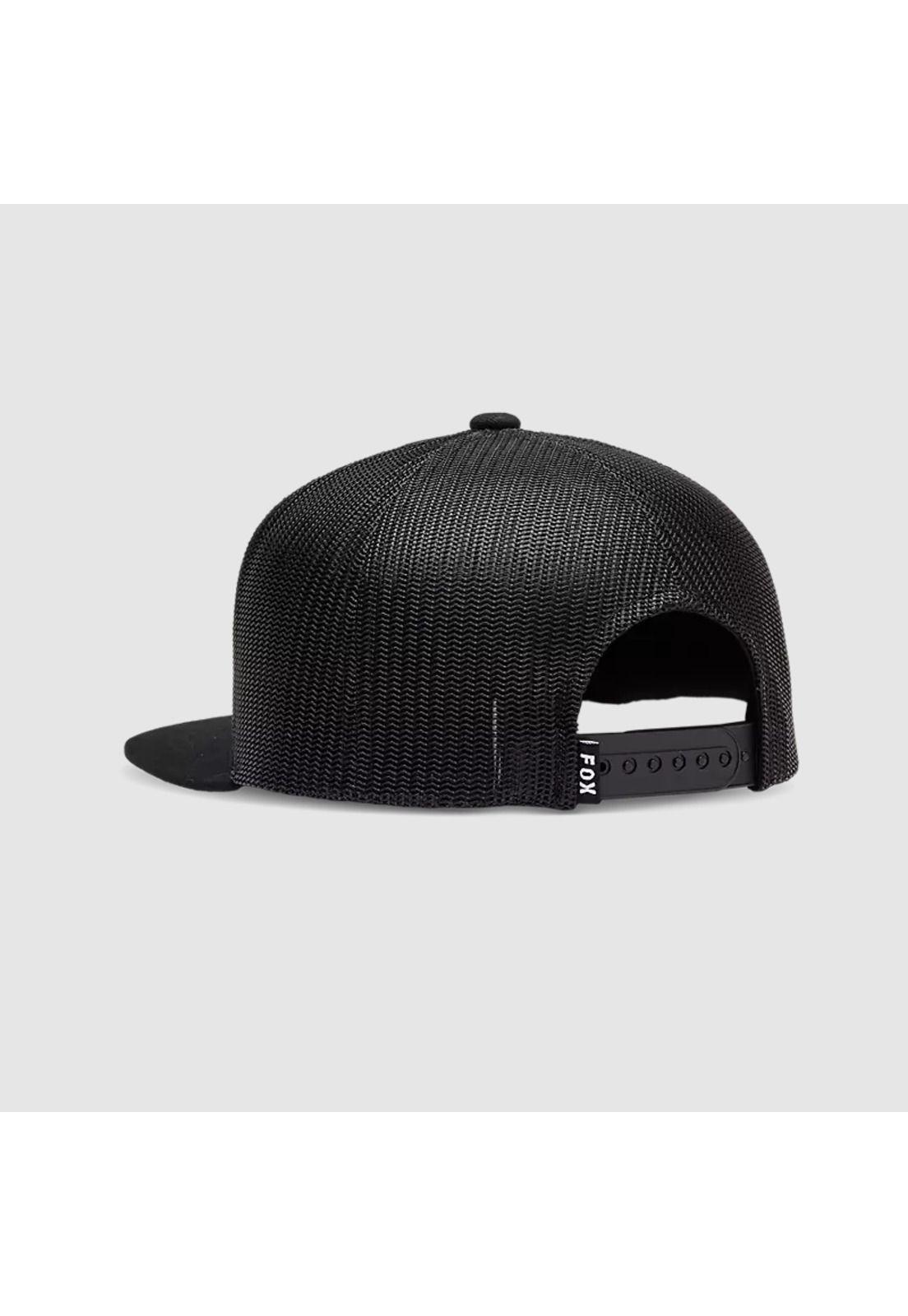 Gorro Jockey Lifestyle Niño Absolute Mesh Snapback Negro Fox-2