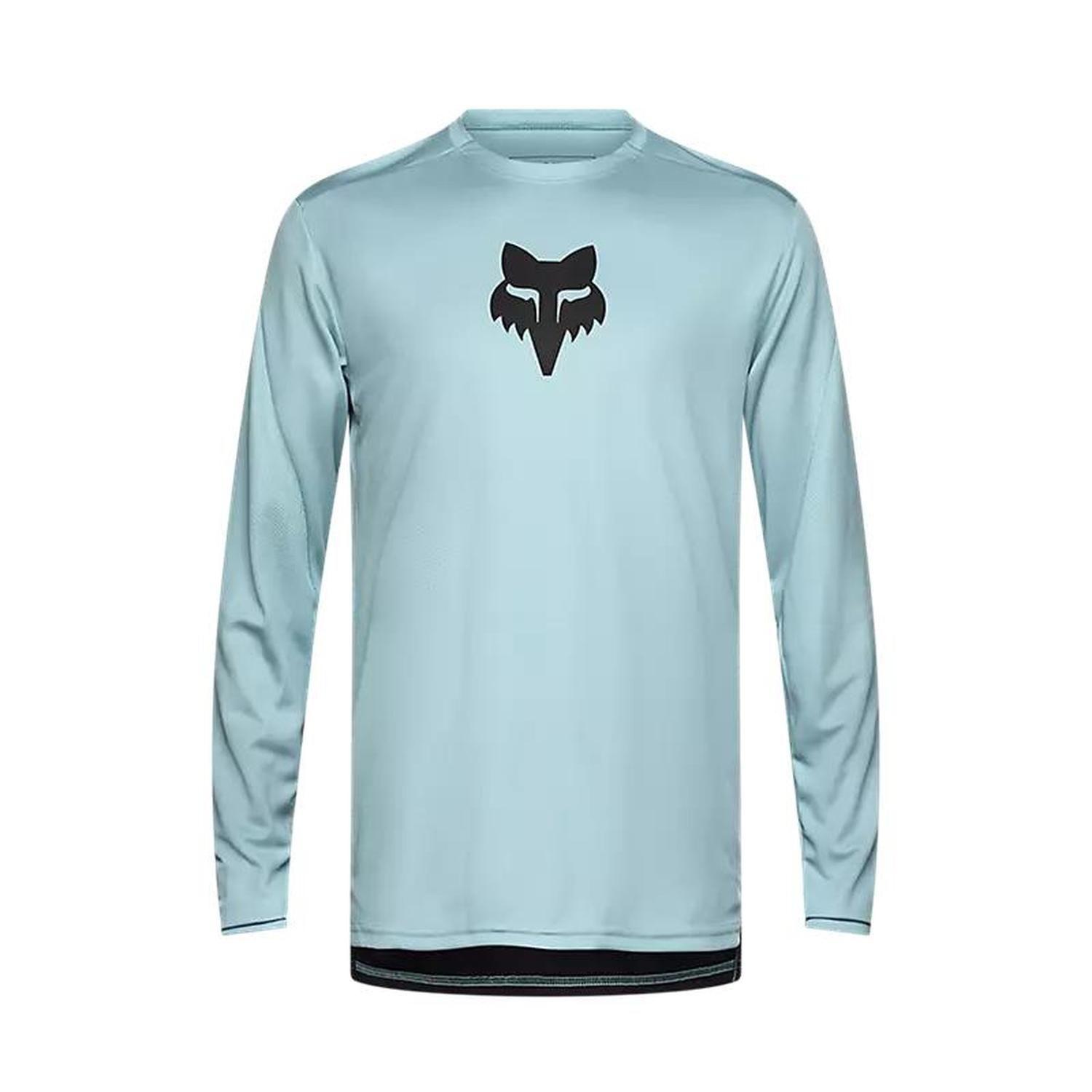 Polera Bicicleta Ranger Head Azul Fox-0