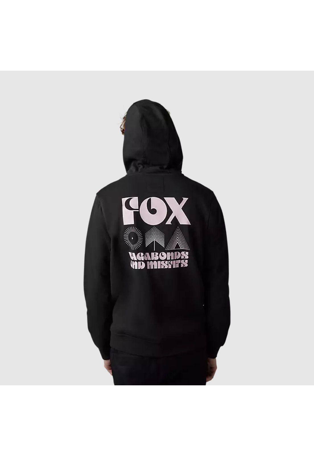 Poleron Lifestyle Rockwilder Negro Fox-3