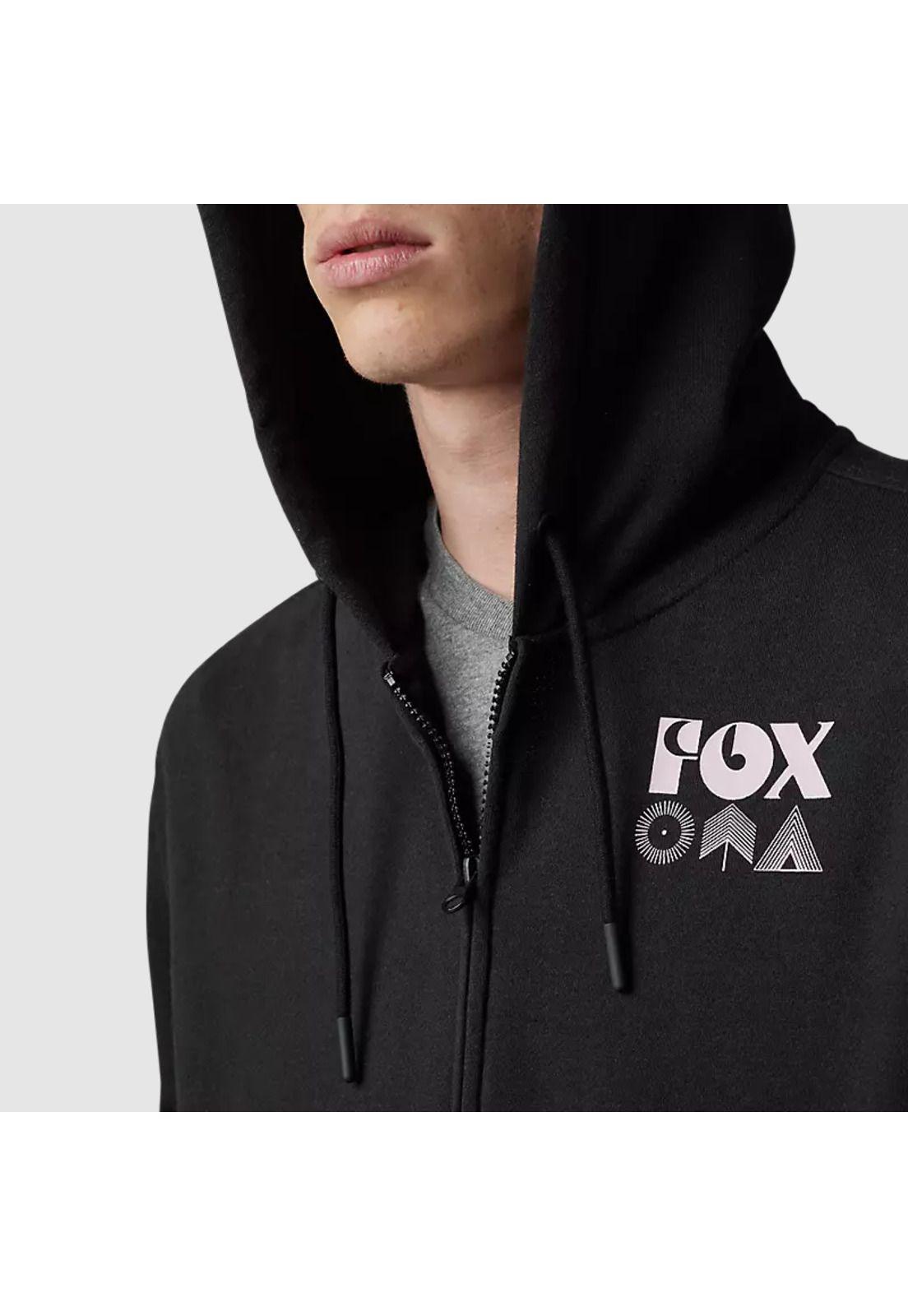 Poleron Lifestyle Rockwilder Negro Fox-4