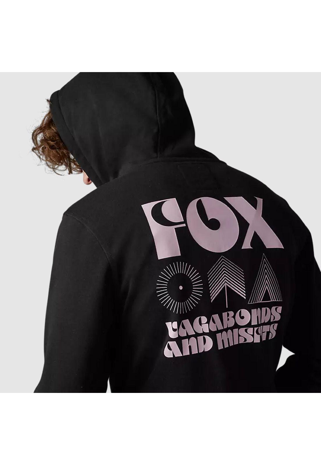 Poleron Lifestyle Rockwilder Negro Fox-5