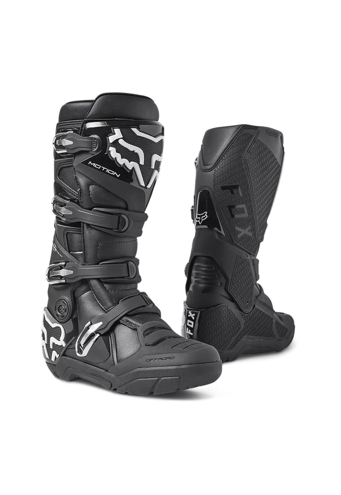 Botas Moto Motion X Negro Fox-0