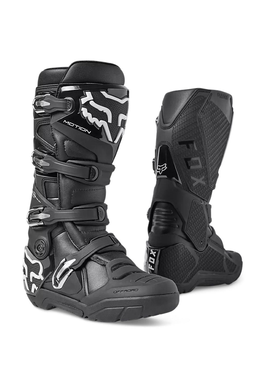 Botas Moto Motion X Negro Fox-0