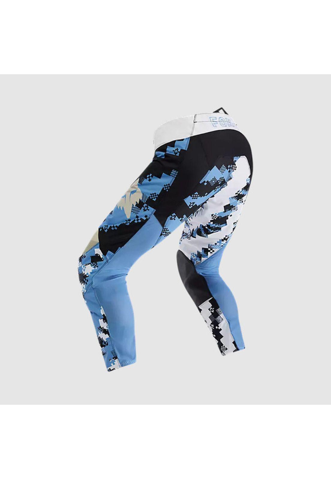 Pantalon Moto 180 Digi Image Blanco Fox-1