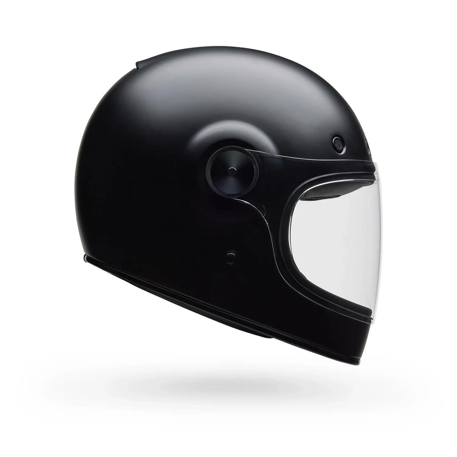 Casco Moto Calle Bullitt GT Solid Negro Mate Bell-0