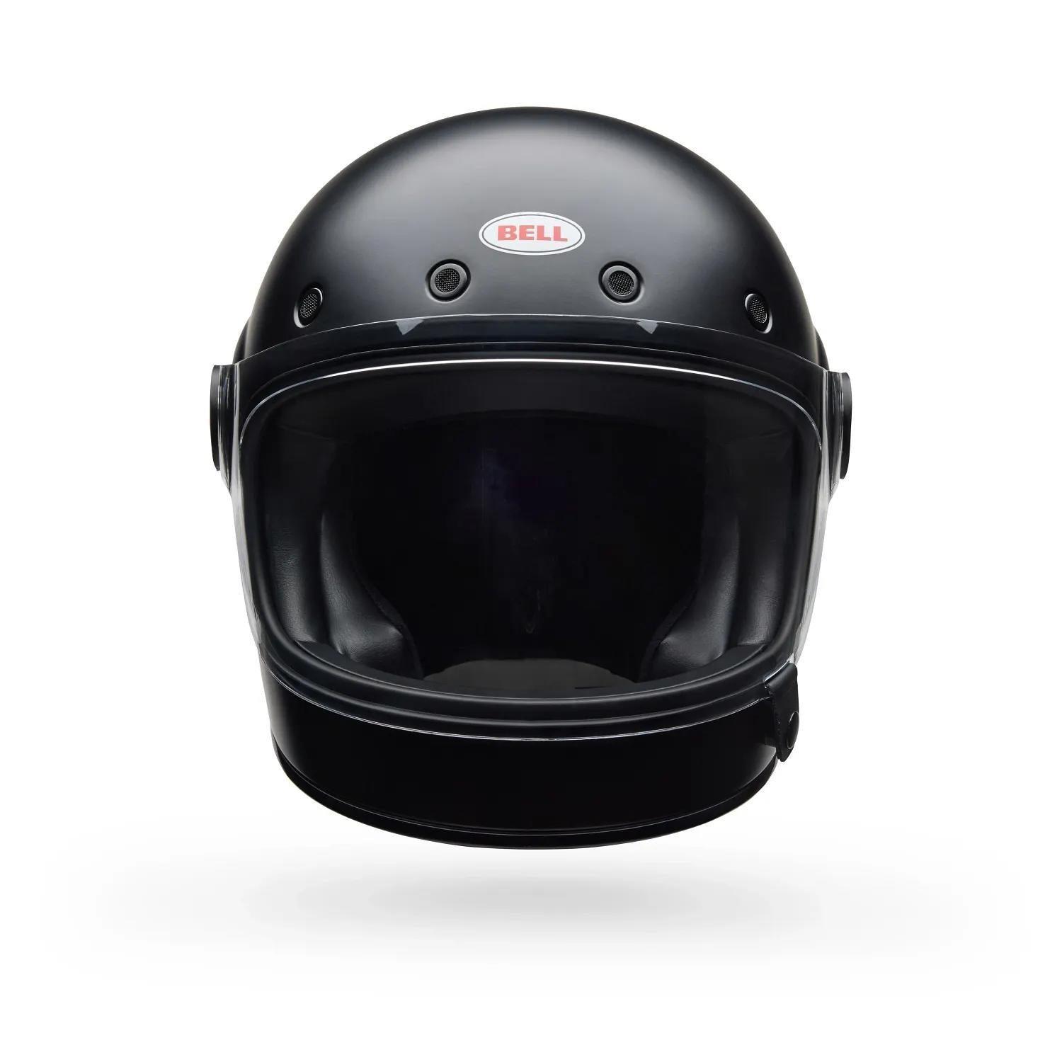 Casco Moto Calle Bullitt GT Solid Negro Mate Bell-2