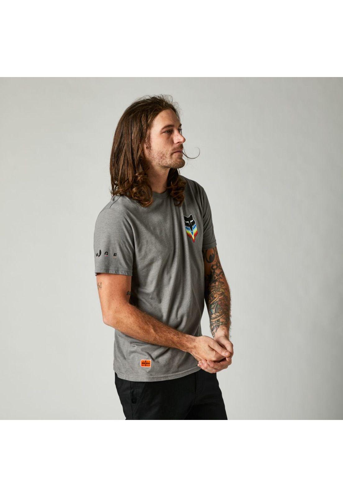 Polera Lifestyle Premium Relm Gris Fox-2