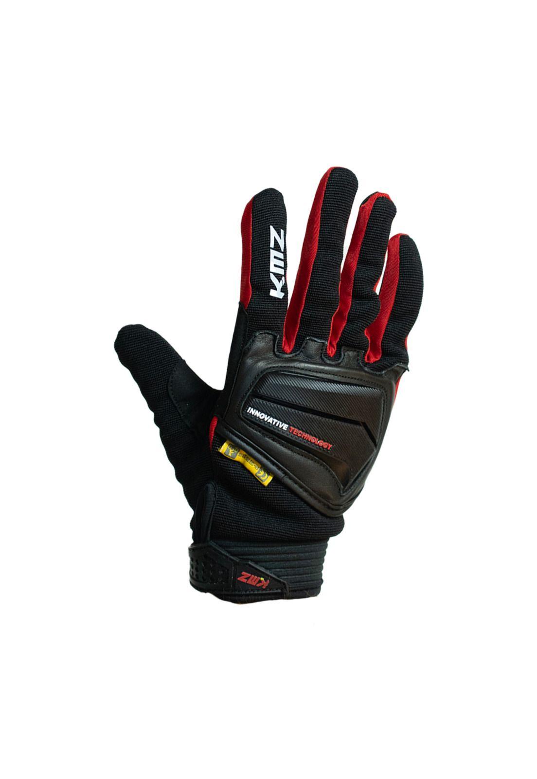 Guantes Moto Calle Amara Rojo KMZ-0