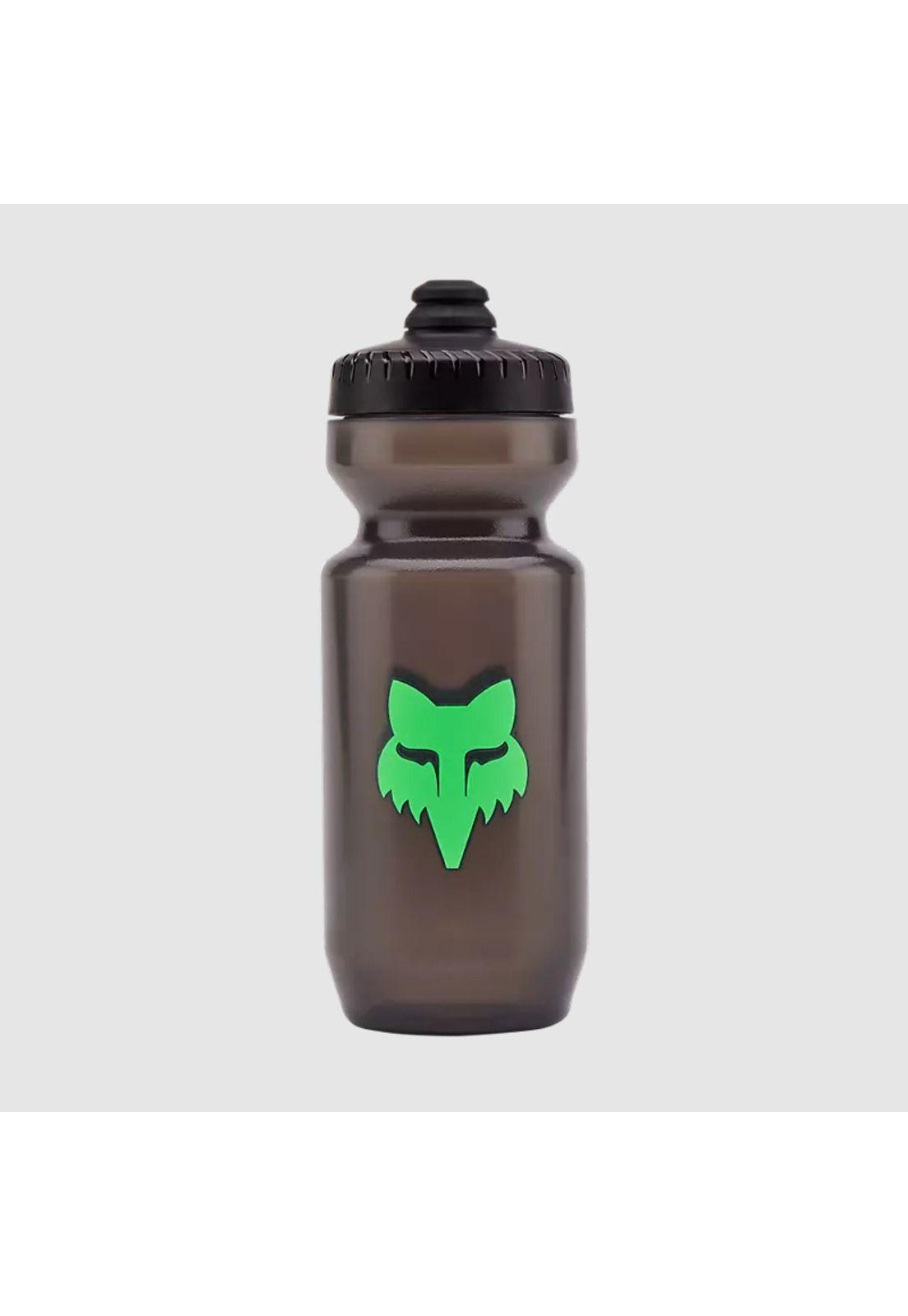 Botella De Agua 22 Oz Purist Negro/Verde Fox-2