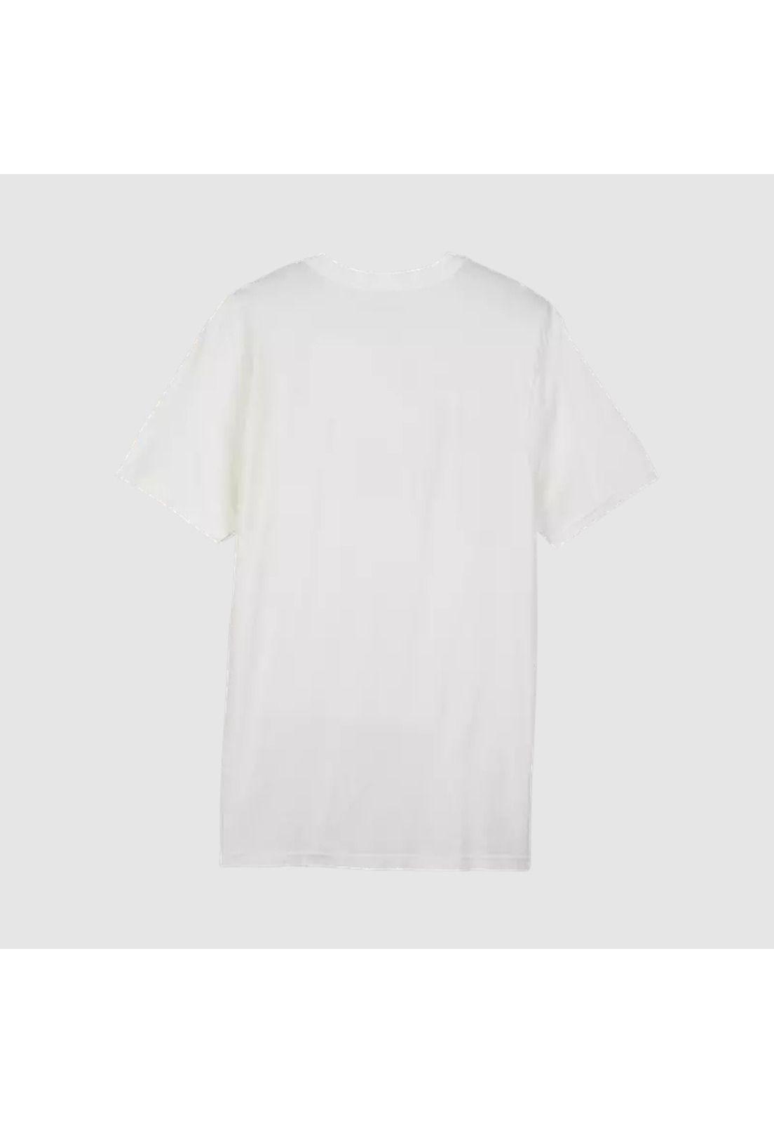 Polera Lifestyle Fox Head Premium Blanco Fox-1