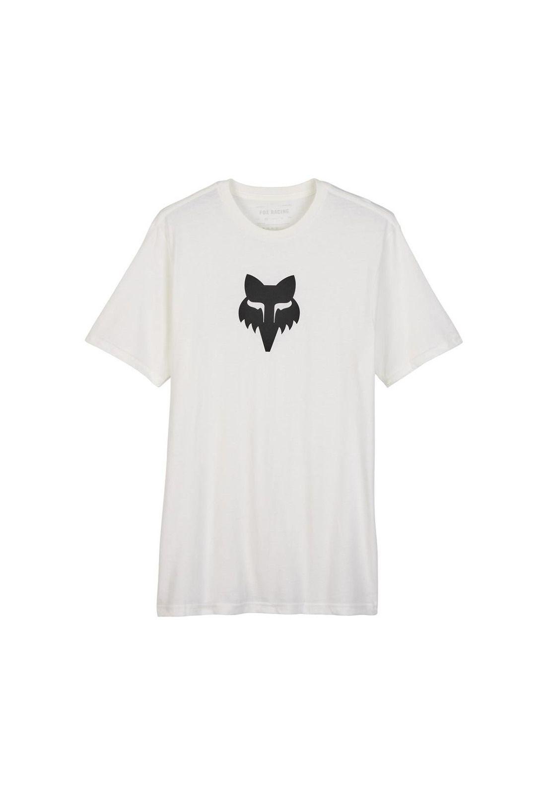 Polera Lifestyle Fox Head Premium Blanco Fox-2