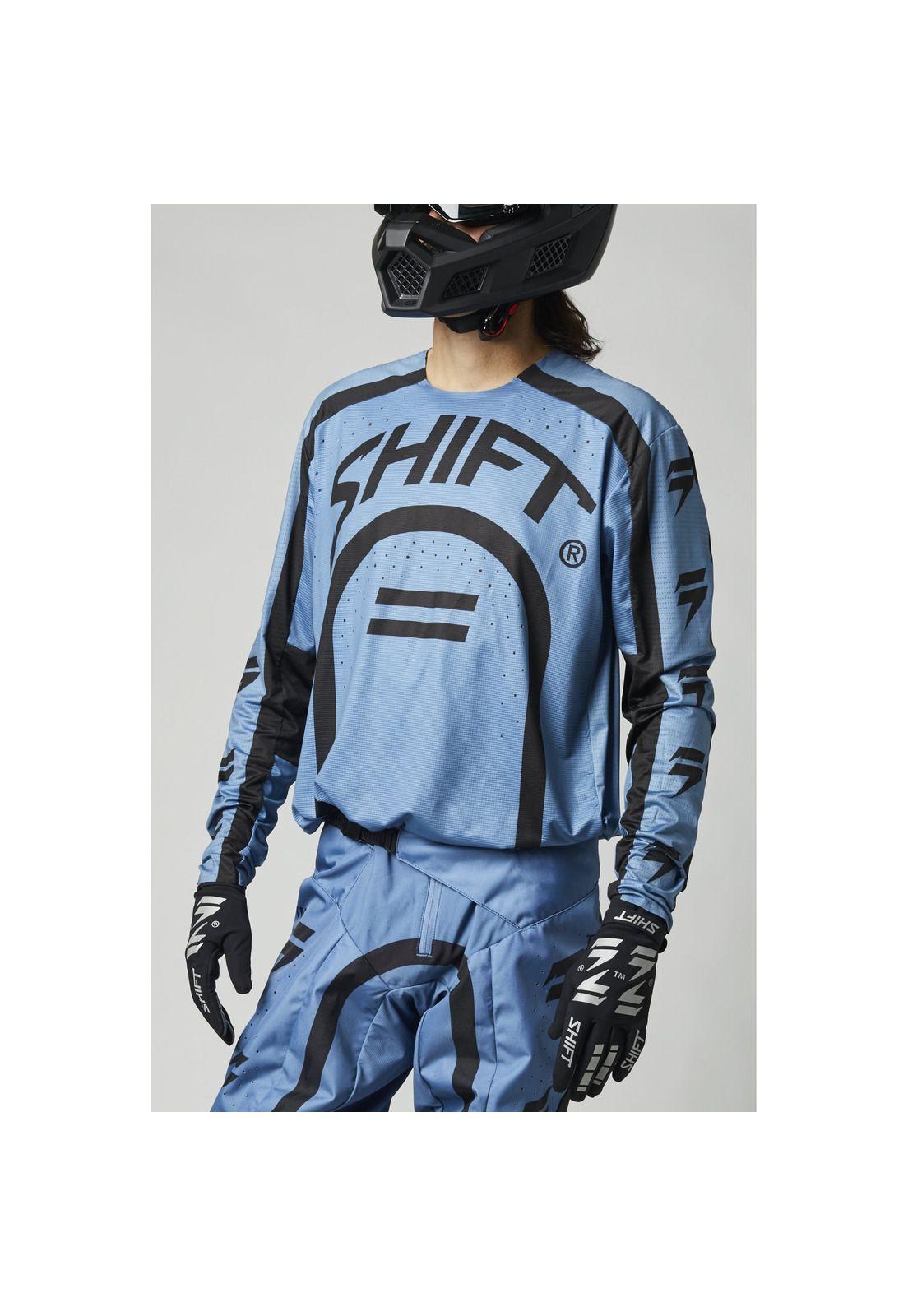 Polera Moto 3Lack Label Curv Grafito Shift-0