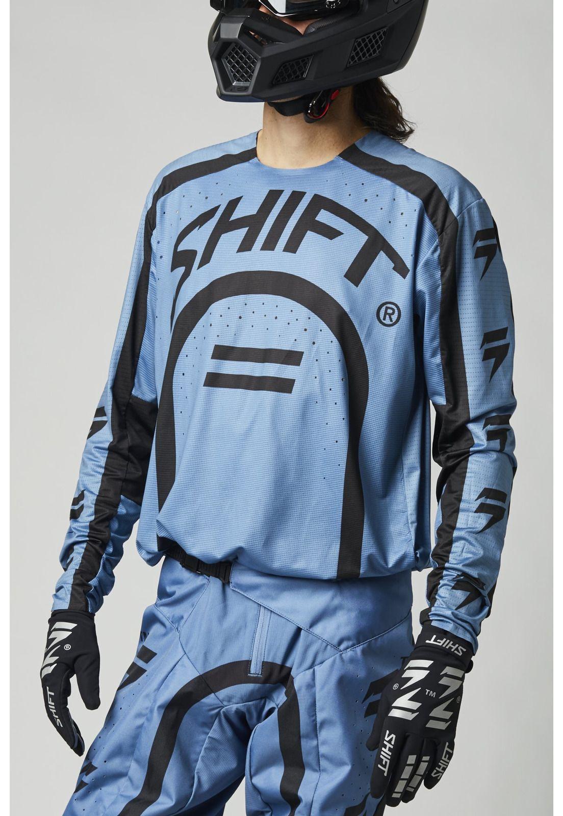 Polera Moto 3Lack Label Curv Grafito Shift-2