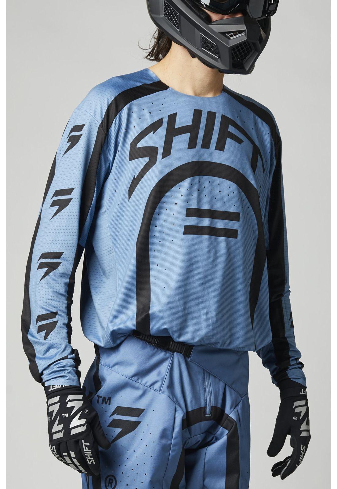 Polera Moto 3Lack Label Curv Grafito Shift-3