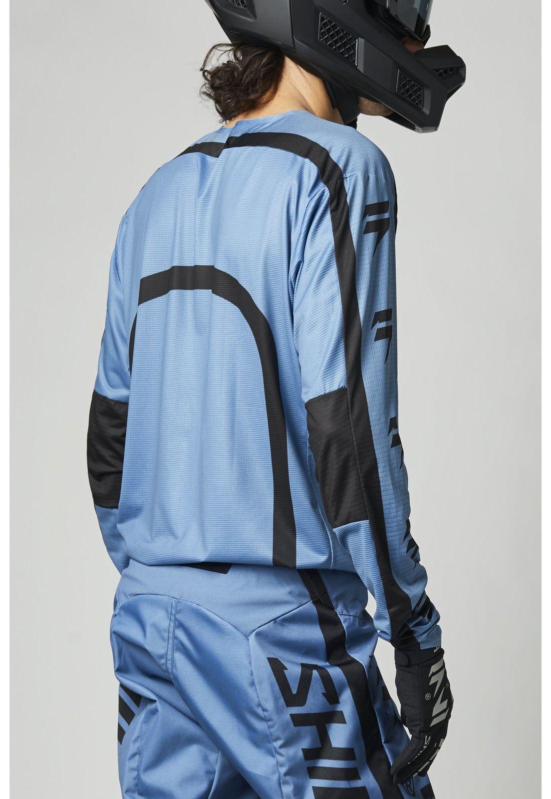 Polera Moto 3Lack Label Curv Grafito Shift-4