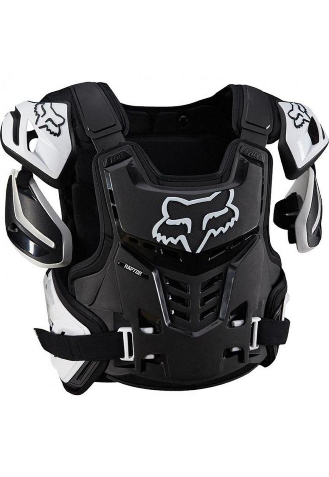 Jofa Moto Raptor Vest Negro Blanco Fox-0
