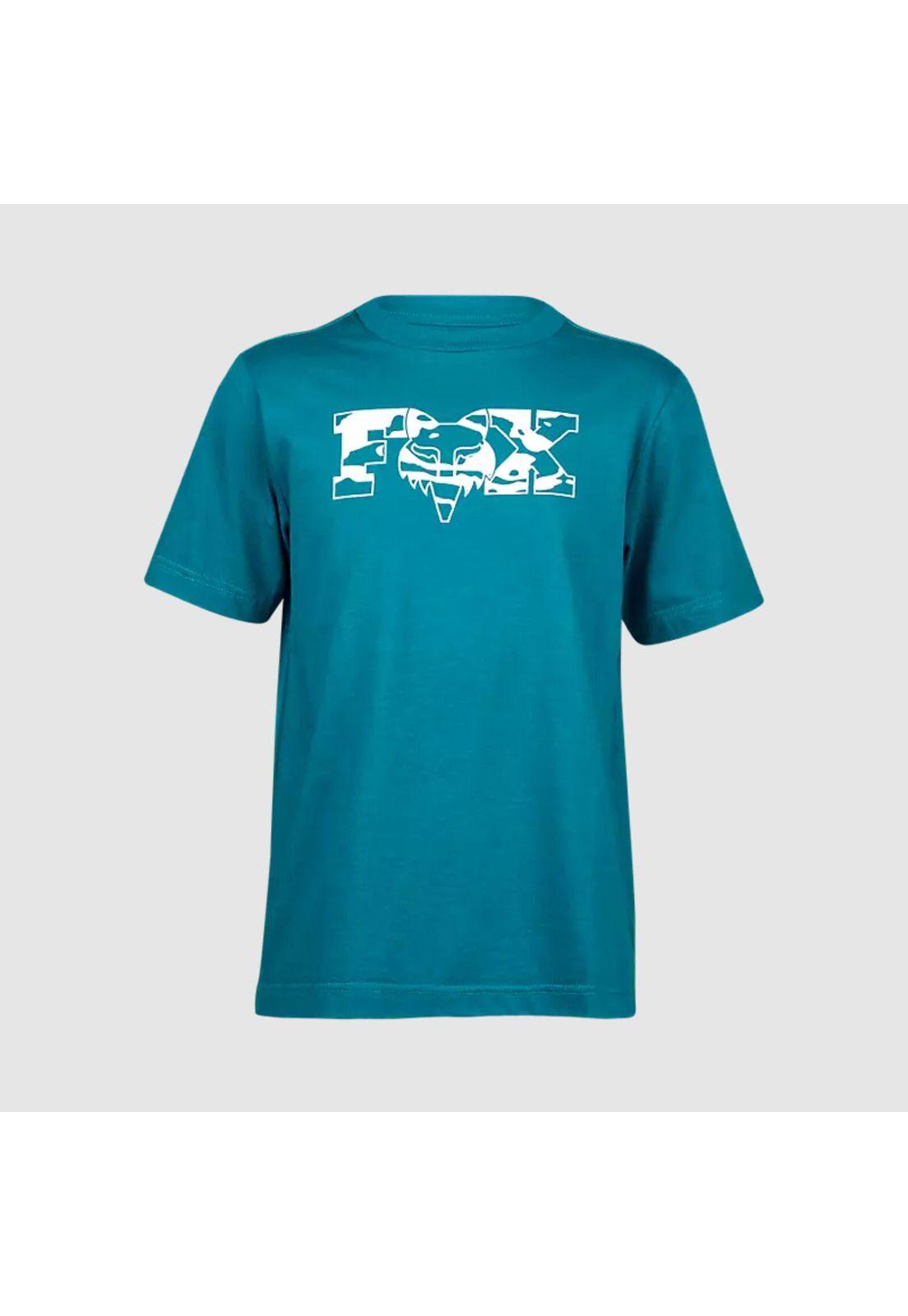 Polera Lifestyle Niño Cienega Celeste Fox-2
