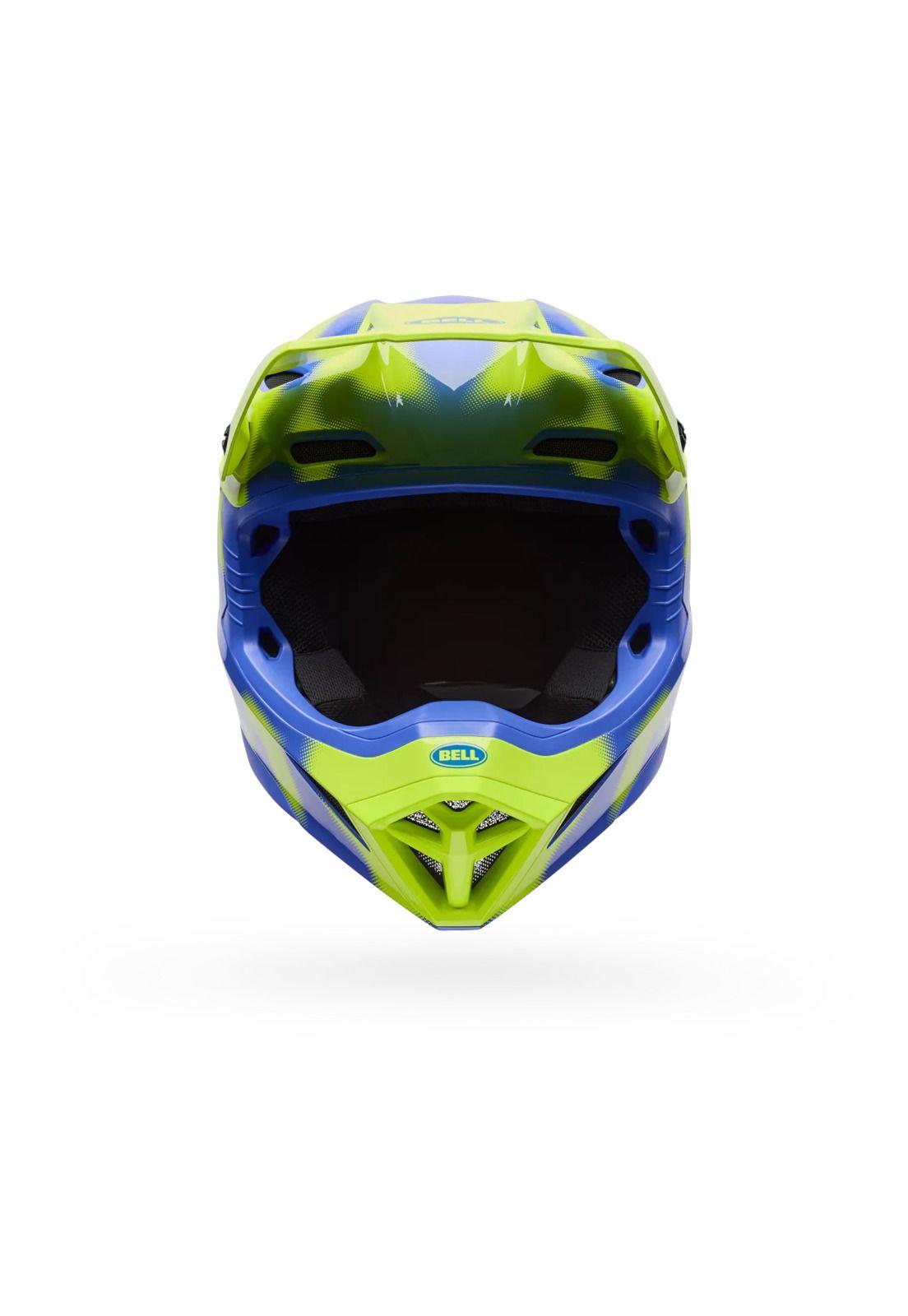 Casco Moto MX-10 Mips Camo Amarillo Bell-2