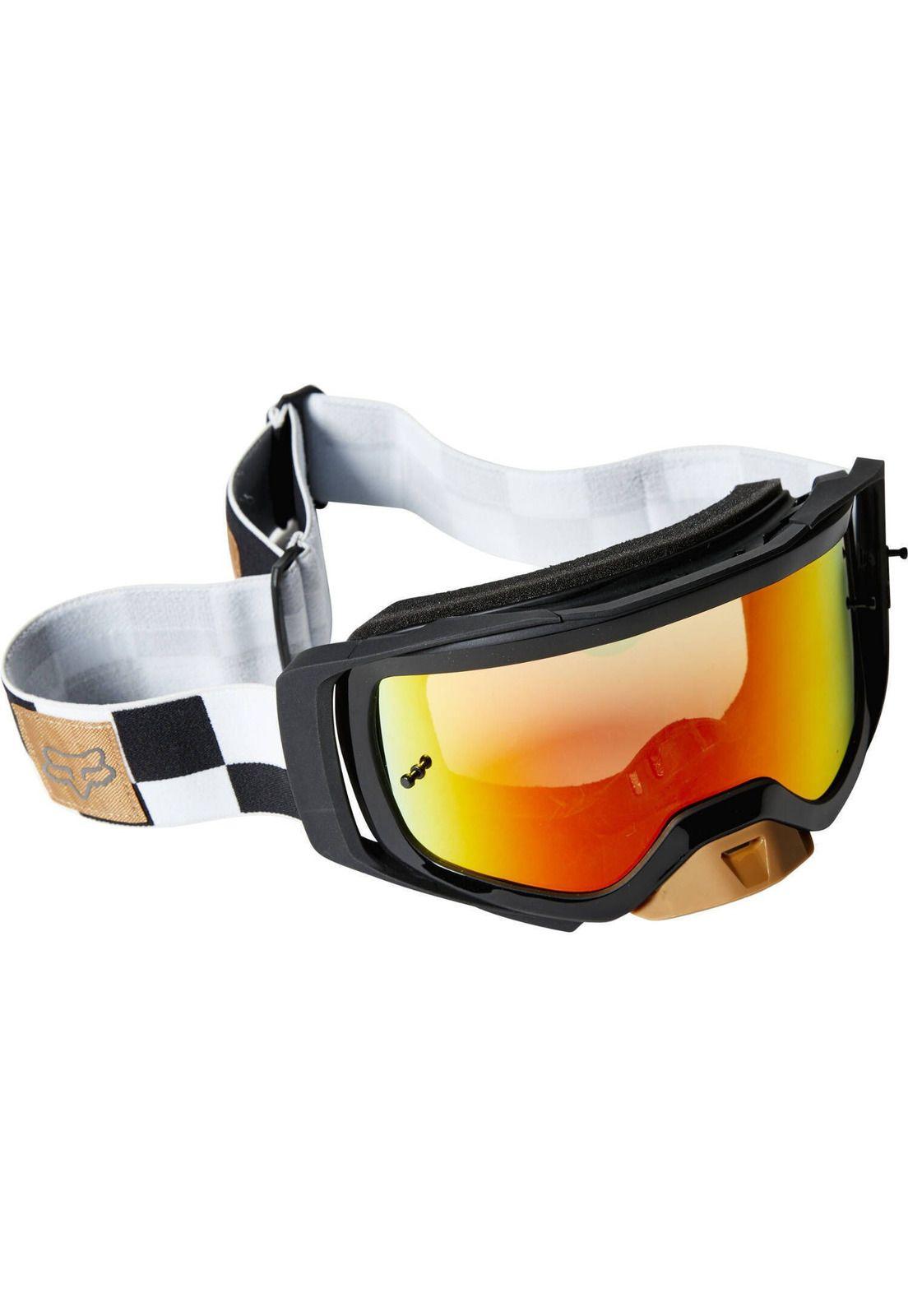 Antiparras Moto Airspace Drive Negro/Blanco Fox-0