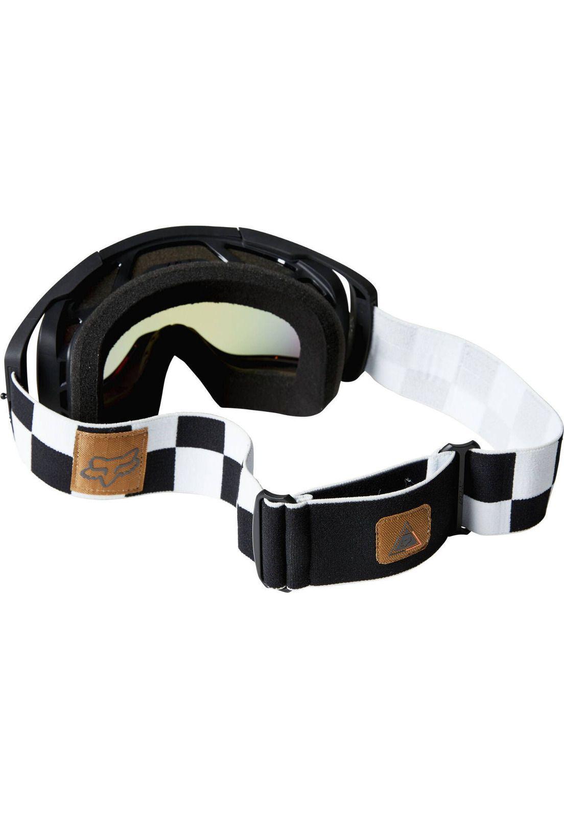 Antiparras Moto Airspace Drive Negro/Blanco Fox-1
