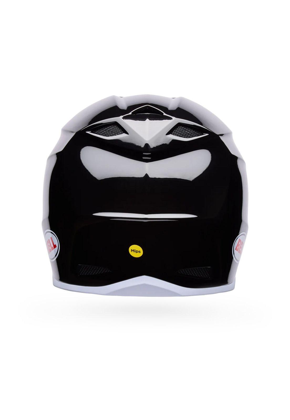 Casco Moto MX-10 Mips Solid Negro Bell-3