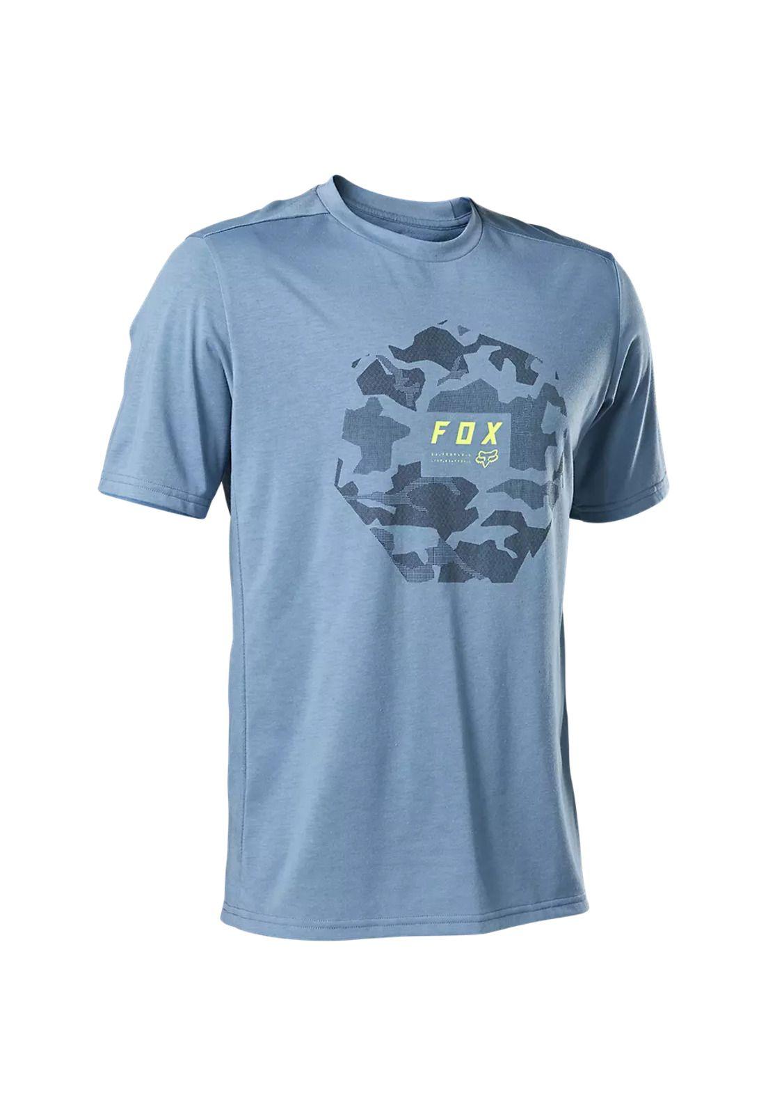Polera Bicicleta Drirelease® Azul Fox-0