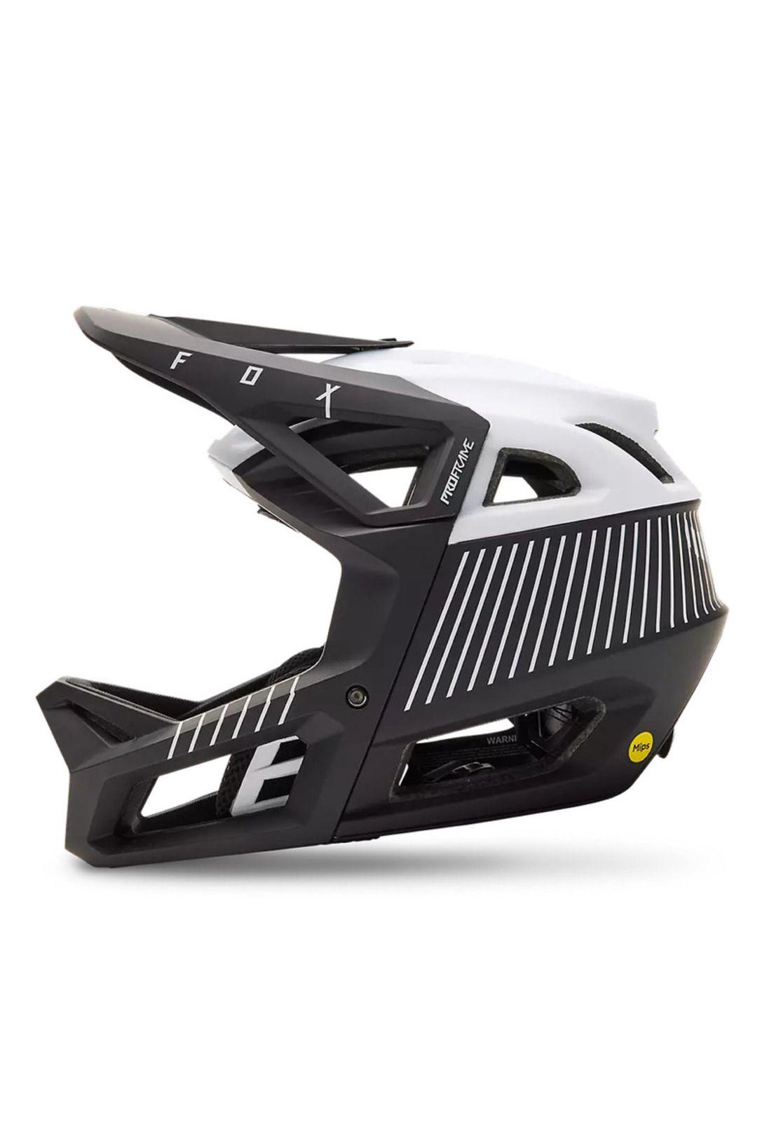 Casco Bicicleta Proframe RS Mash Negro/Blanco Fox-3