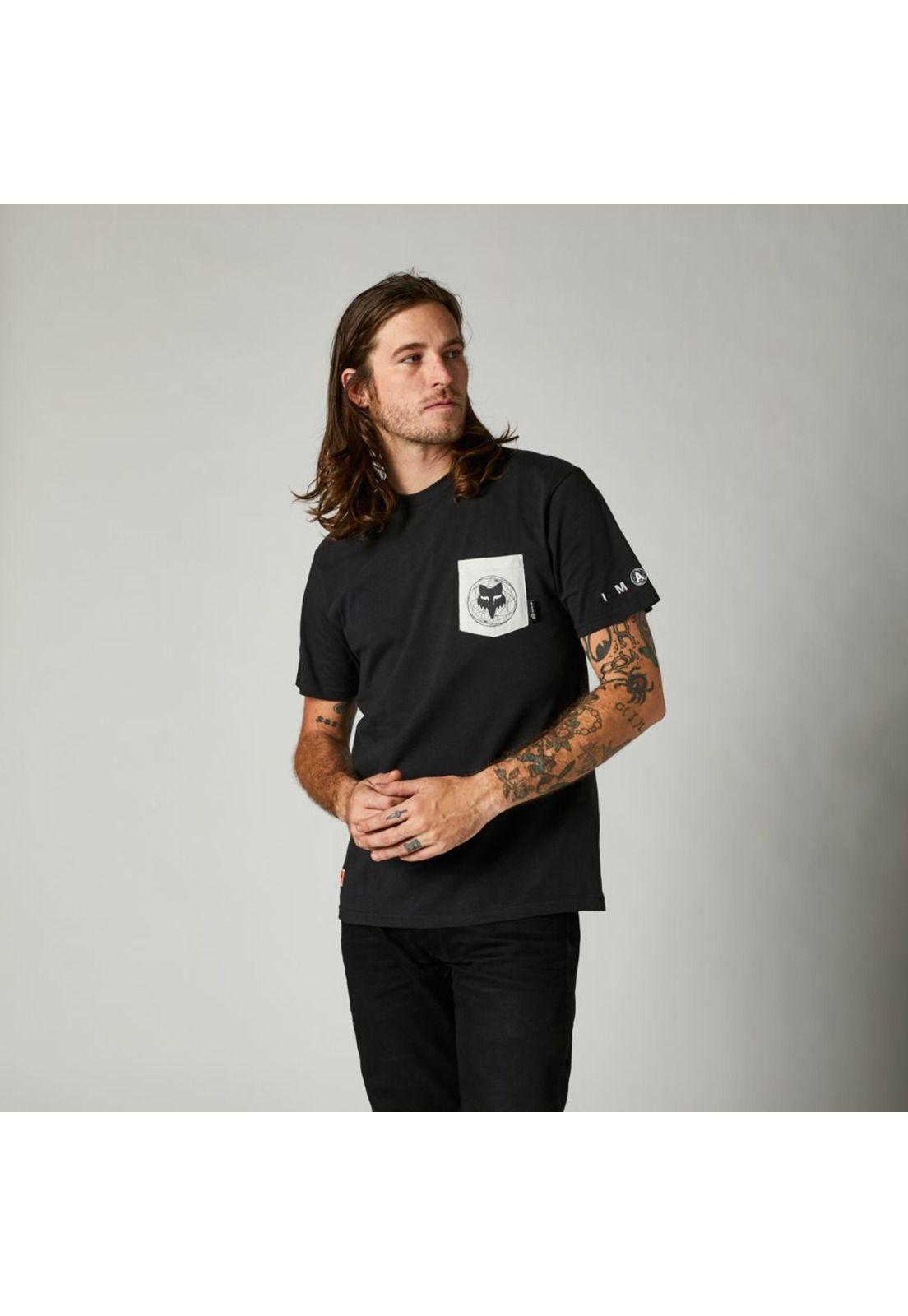 Polera Lifestyle Relm Premium Negro Fox-1