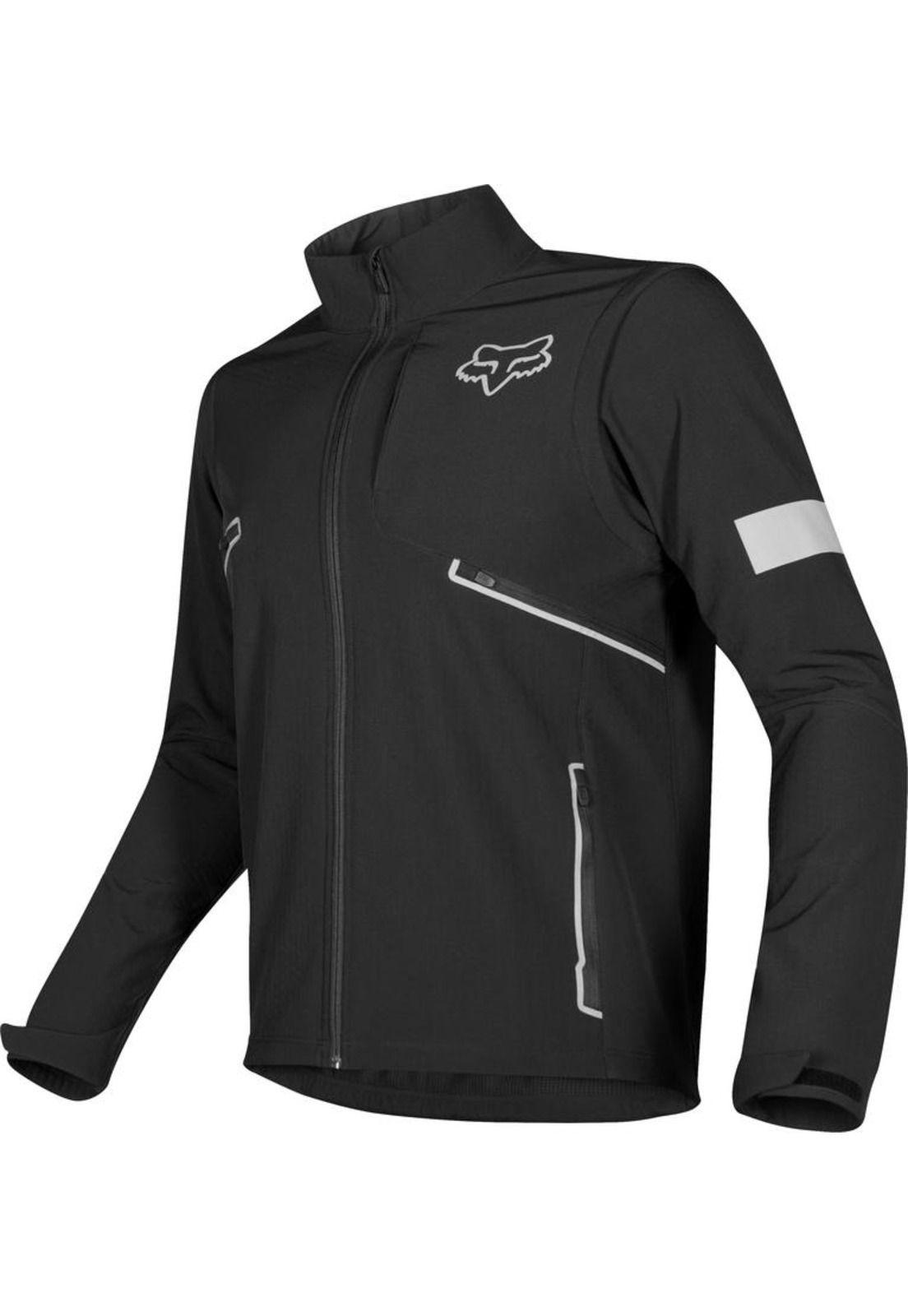 Chaqueta Moto Legion Softshell Negro Fox-0