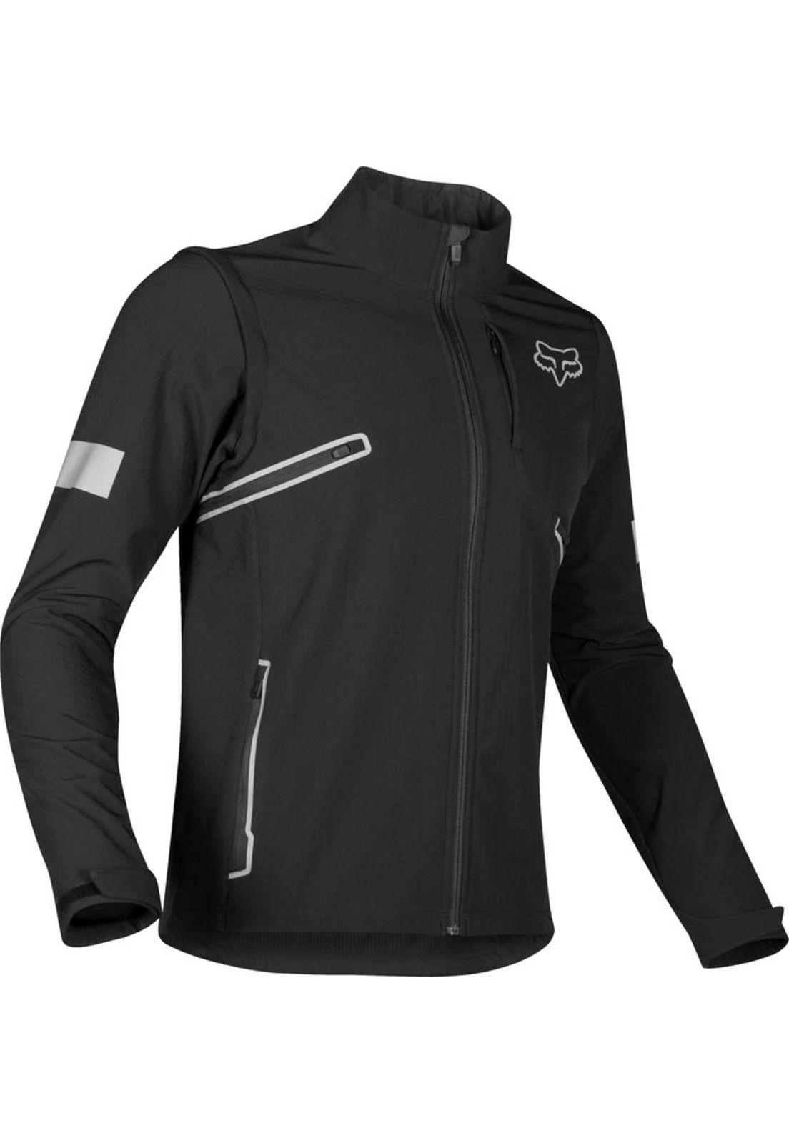 Chaqueta Moto Legion Softshell Negro Fox-1