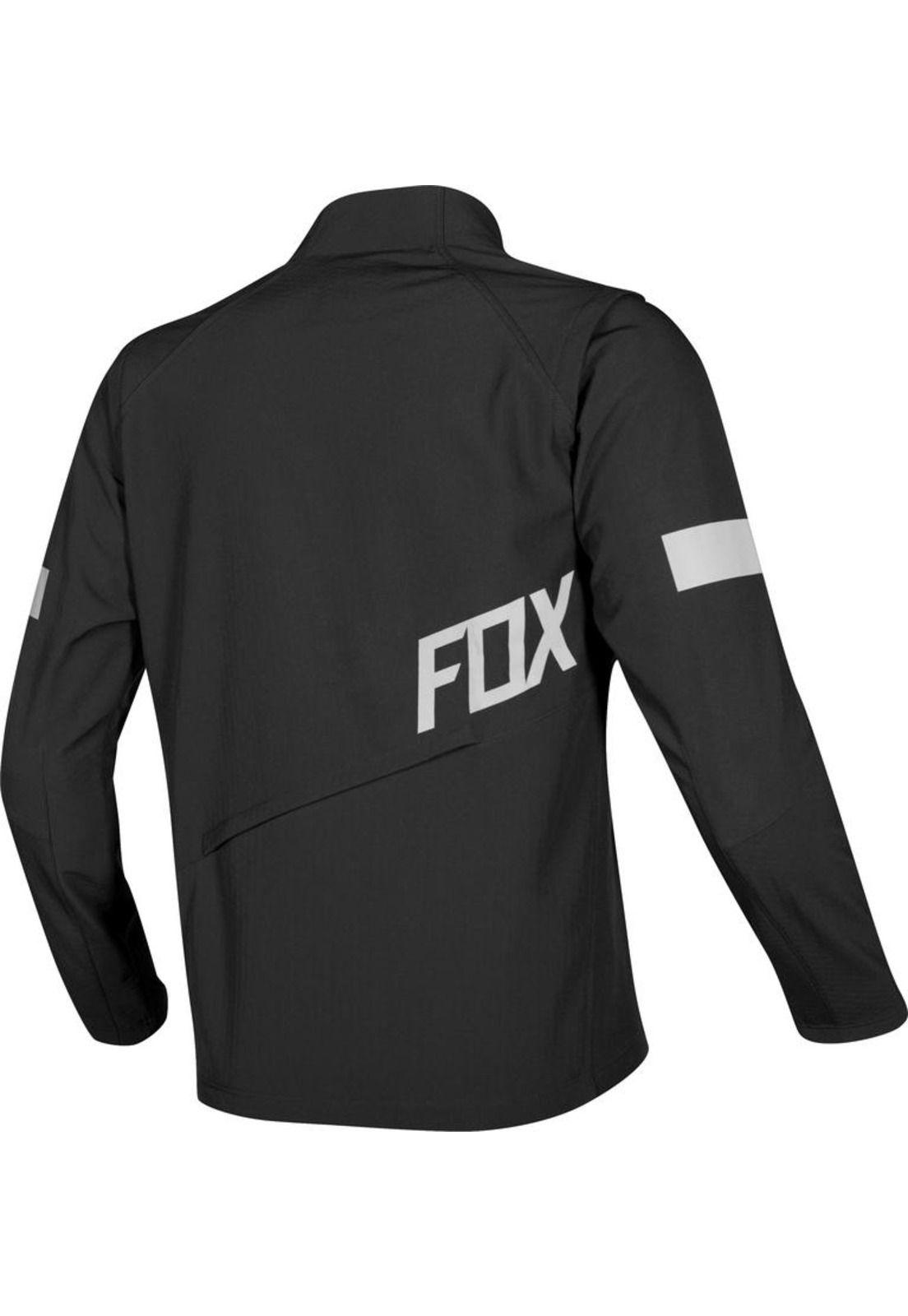 Chaqueta Moto Legion Softshell Negro Fox-2
