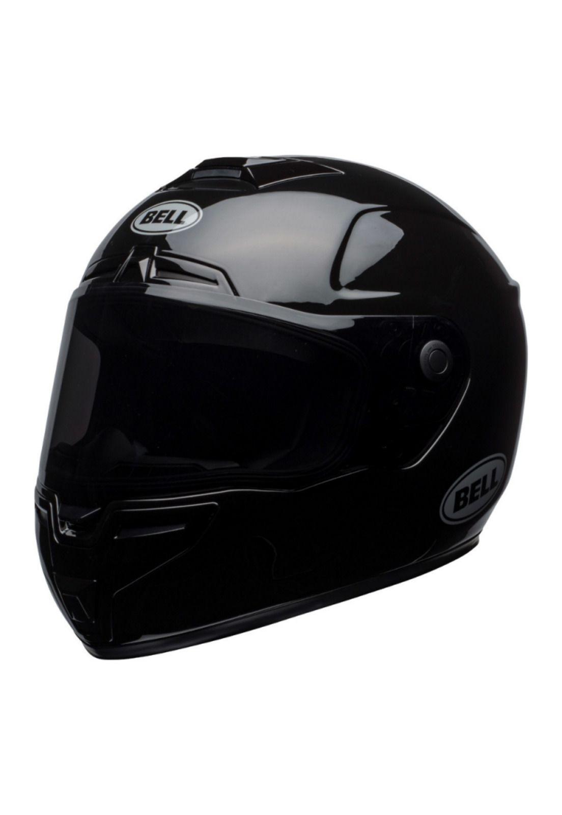 Casco Moto Calle SRT Modular Negro Brillante Bell-0