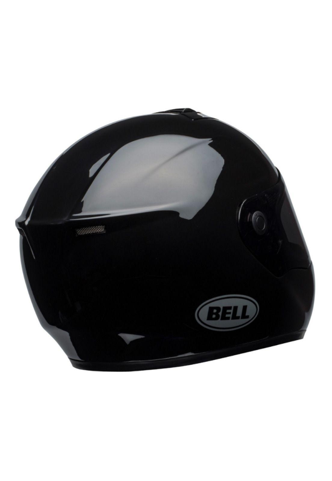 Casco Moto Calle SRT Modular Negro Brillante Bell-3
