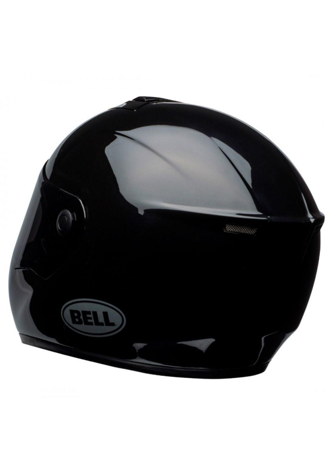 Casco Moto Calle SRT Modular Negro Brillante Bell-4