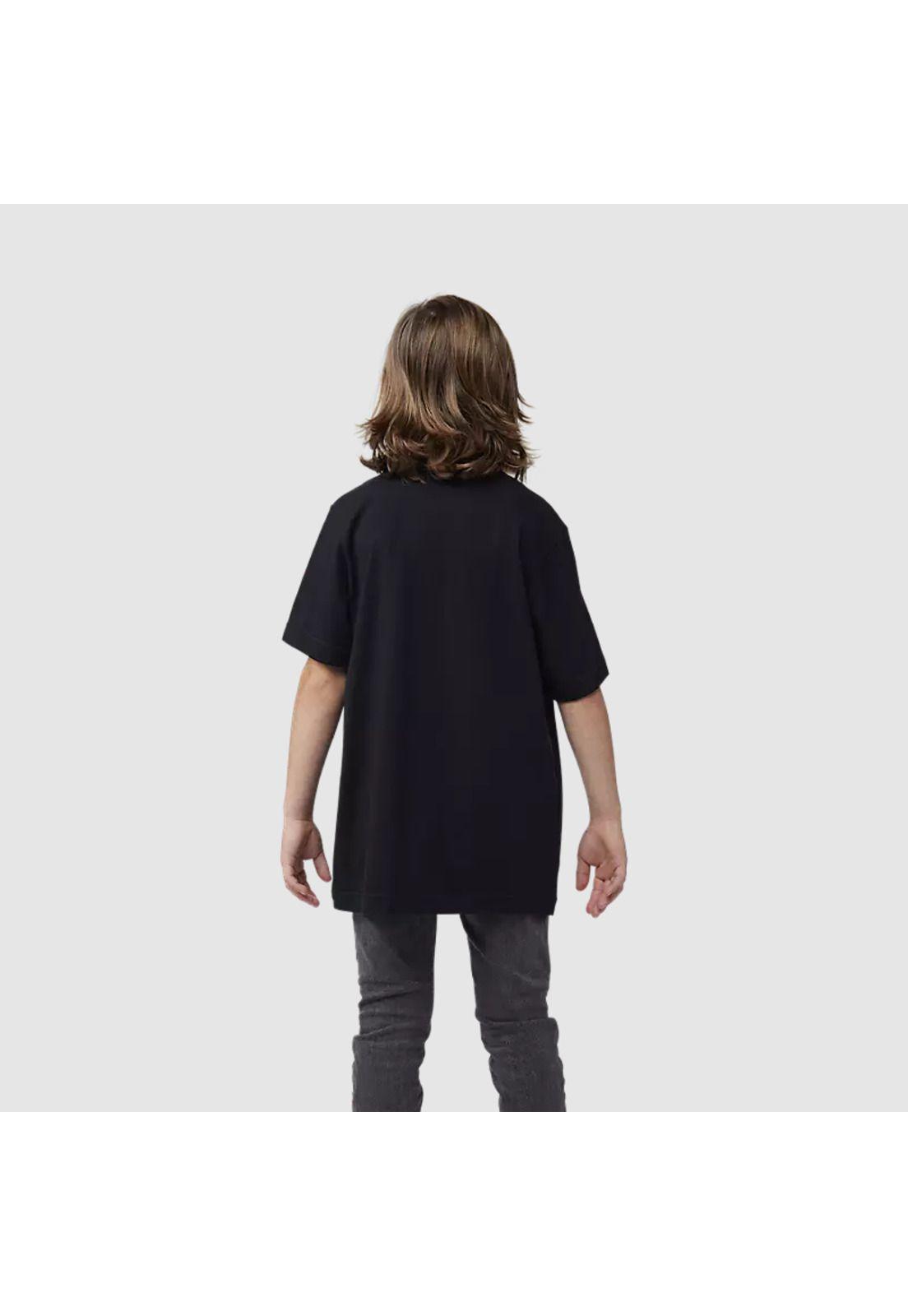 Polera Lifestyle Niño Energy Blast Premium Negro Fox-3