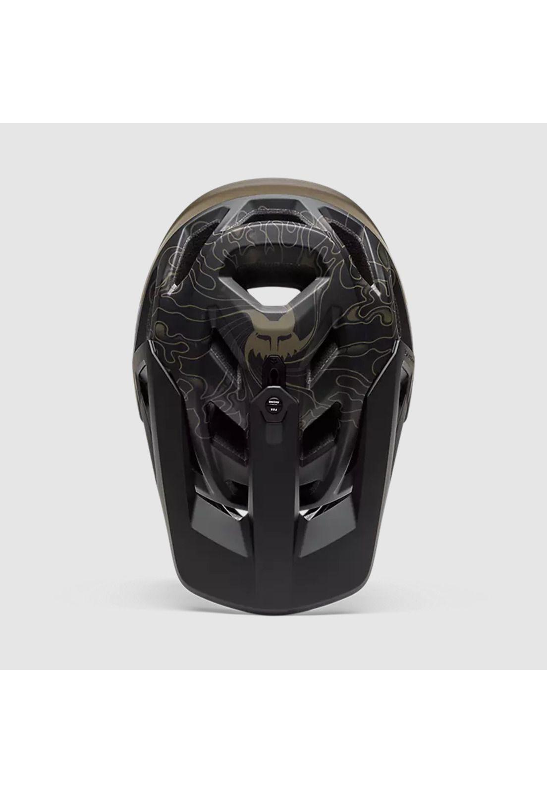 Casco Bicicleta New Proframe Frecuency Verde Fox-3