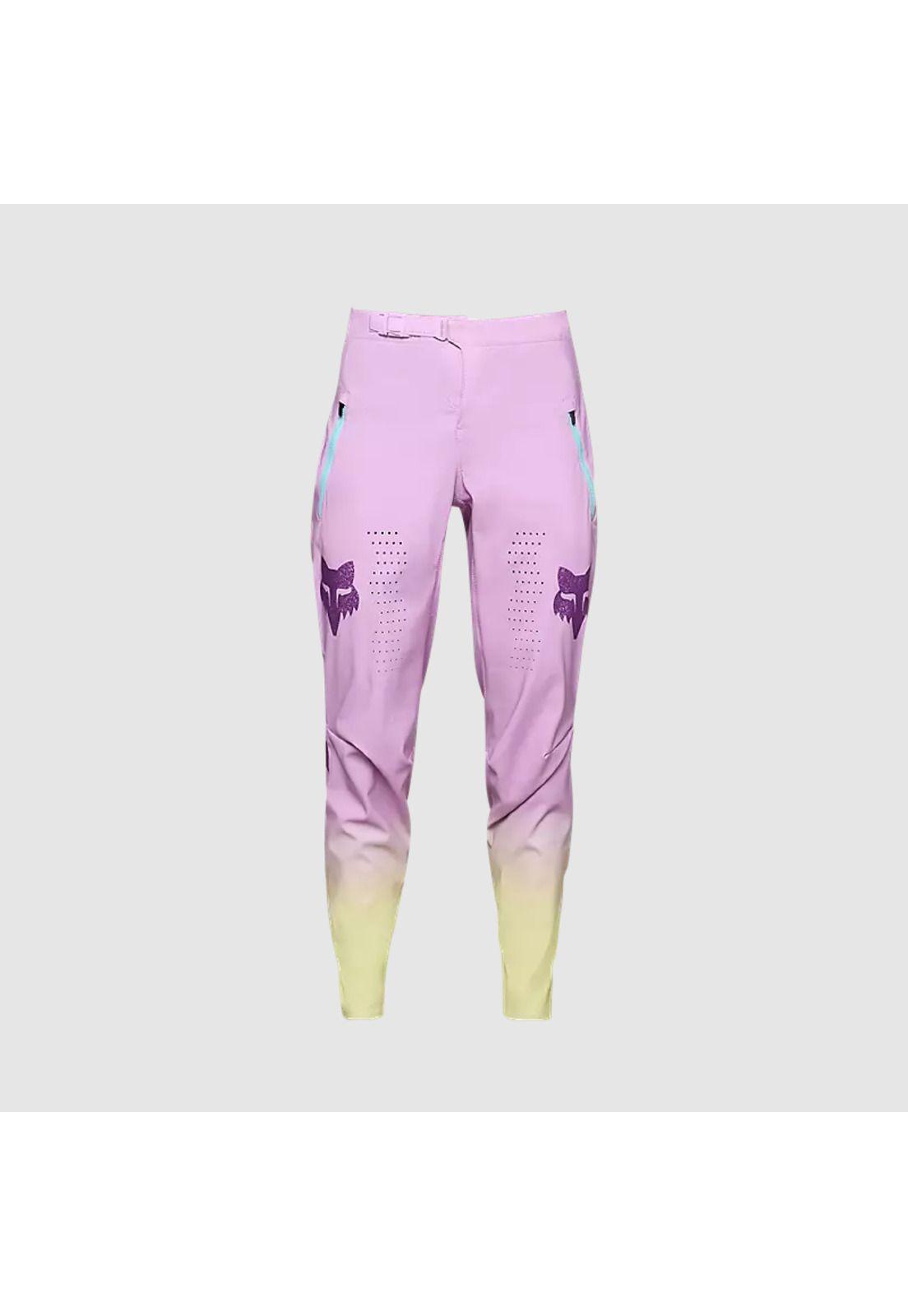 Pantalon Bicicleta Mujer Flexair TS57 Edicion Limitada Rosado Fox-0