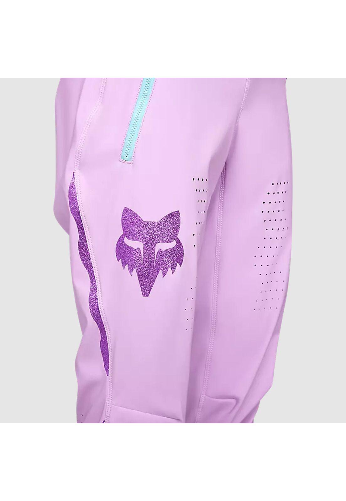 Pantalon Bicicleta Mujer Flexair TS57 Edicion Limitada Rosado Fox-3