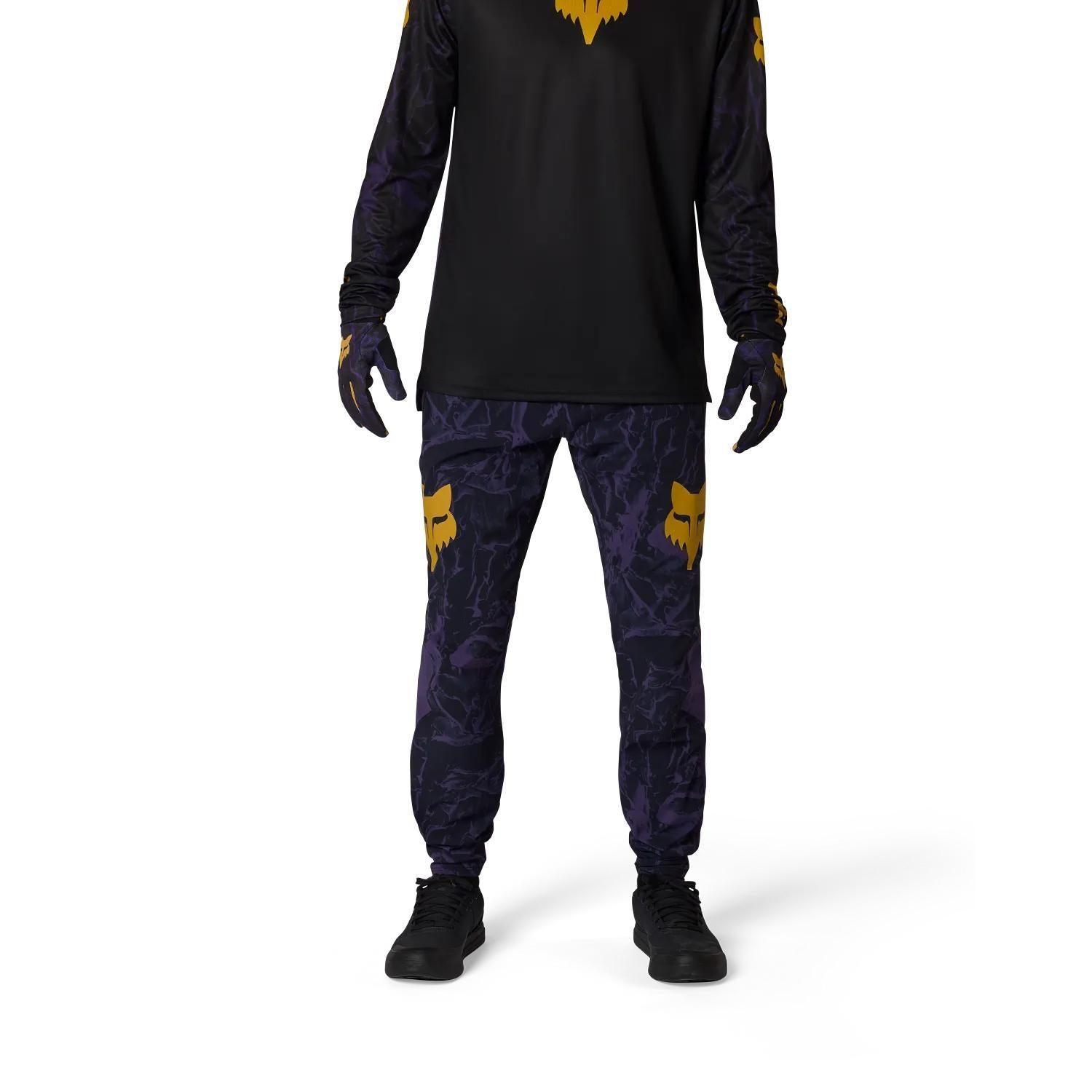 Pantalon Bicicleta Ranger Image Print Morado Fox-2